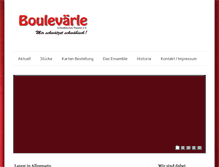 Tablet Screenshot of boulevaerle.de